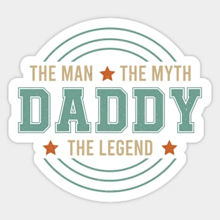 The man myth the legend, Daddy Sticker